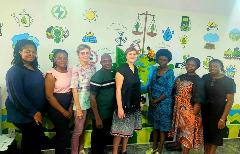 Team of Abuja office of the Heinrich Boell Foundation