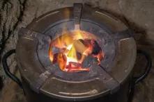 Cooking on an improved stove