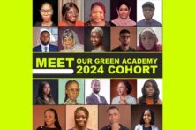 2024 Cohort of Green Academy, 20 portraits