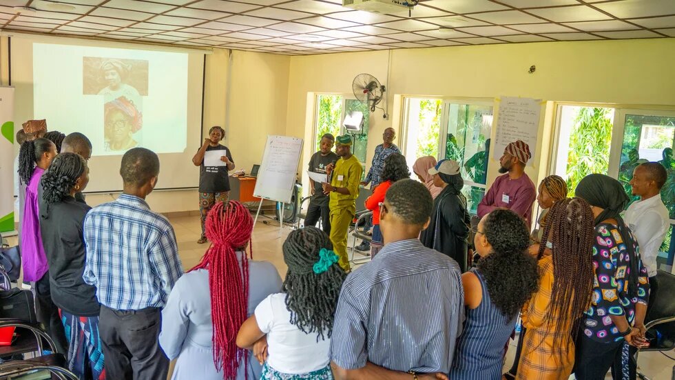 Cross-section photo from the Nigeria Green Academy. 