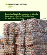 An image of waste collection with text.